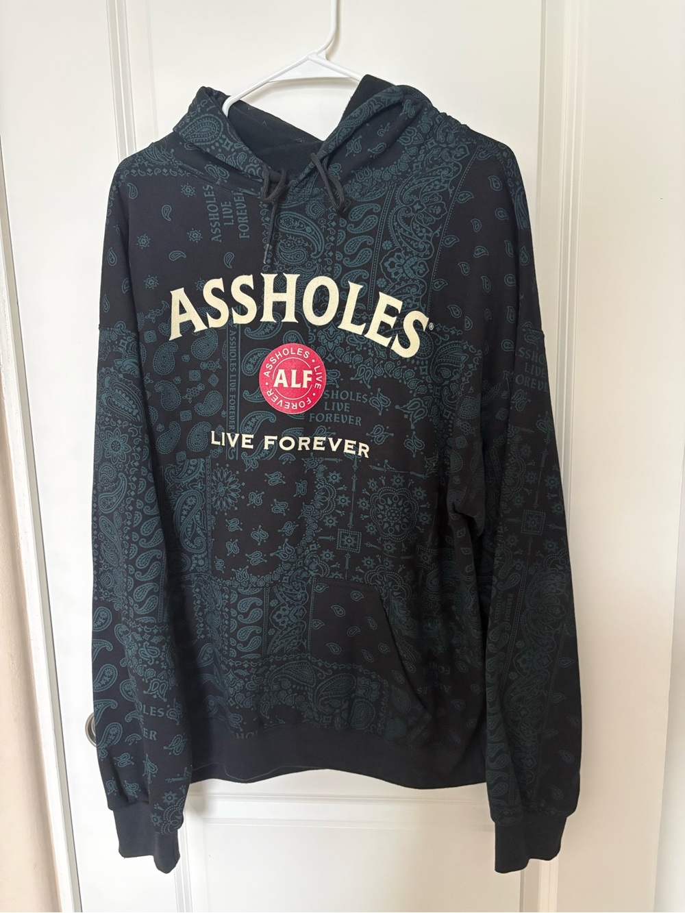 ASSHOLES Live Forever Irish bandanna